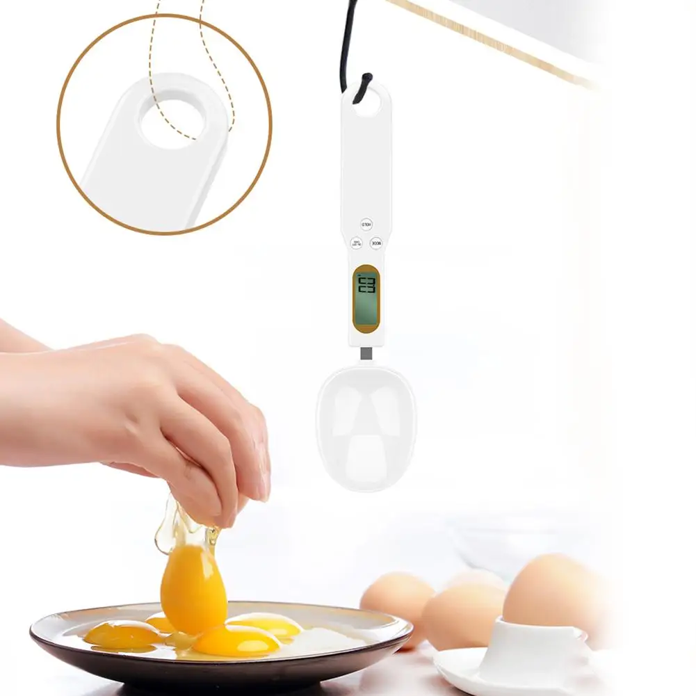 500g/0.1g Digital Scale Spoon LCD Display Kitchen Electronic Measuring Scales With 3 Detachable Weighing | Дом и сад