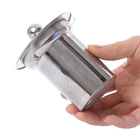 1 шт. многоразовое ситечко для чая из нержавеющей стали, сетка корзинка для заварки, заполняющие листья для рассыпного чая, зеркальная для кружки, чайного горшка, посуда для чая SML