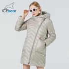 ICEbear 2021 женская осенняя куртка качественное женское пальто модная женская парка брендовая одежда GWC20299D