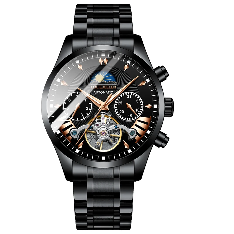 

BELUSHI 2020 new men's mechanical sports watch mechanical watch men's watch fashion luminous watch