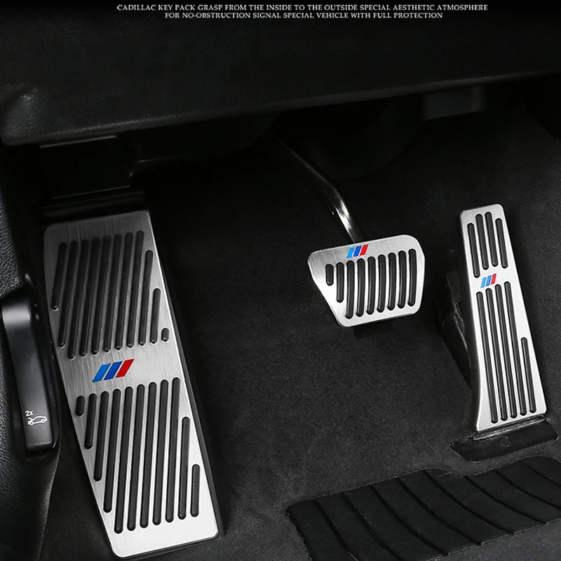 

Car Brake Accelerator Rest Area Punch-free Pedals 3Pcs/Set For BMW /3/5/7 X3 X4 X5 X6 X7 F30 F31 F34 F52 G28 G30 G07 Accessories