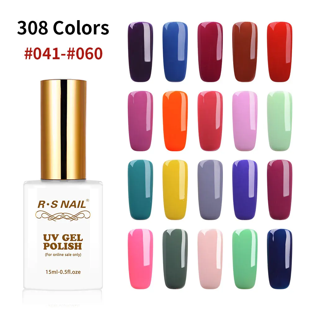 RS лак для ногтей УФ-гель 15 мл Лак отмачиваемый Гибридный гвоздь Полупостоянный