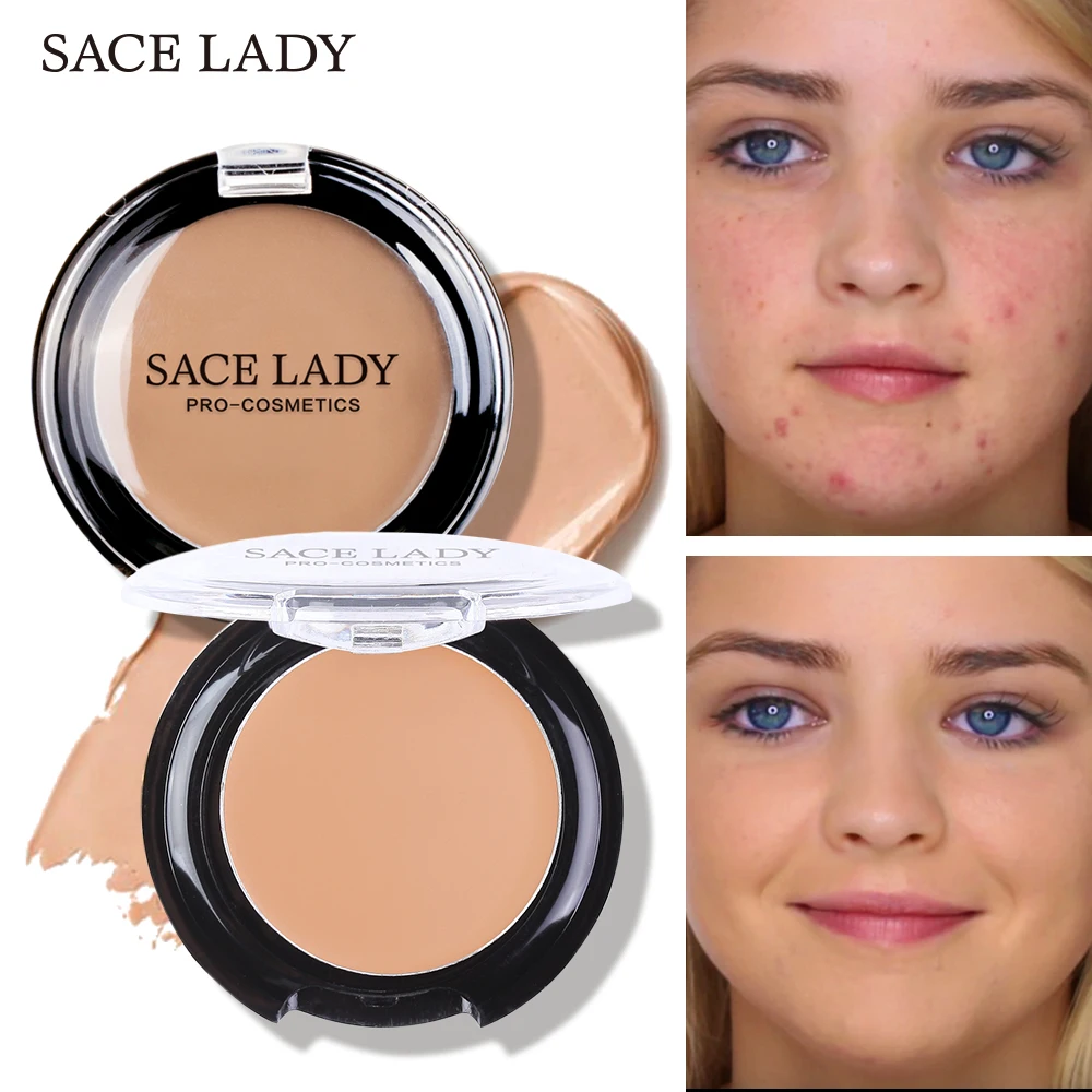 Корректор для лица SACE LADY крем макияжа полное покрытие водостойкий контурный