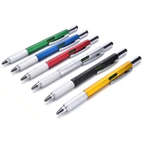 2021 hot selling brand new 6 in 1 touch screen stylus ball dash pen tool level screwdriver