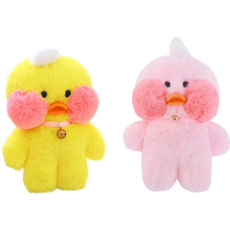 Плюшевые игрушки-фигурки INS Cafe 30 см утка набивное животное с гиалуроновой