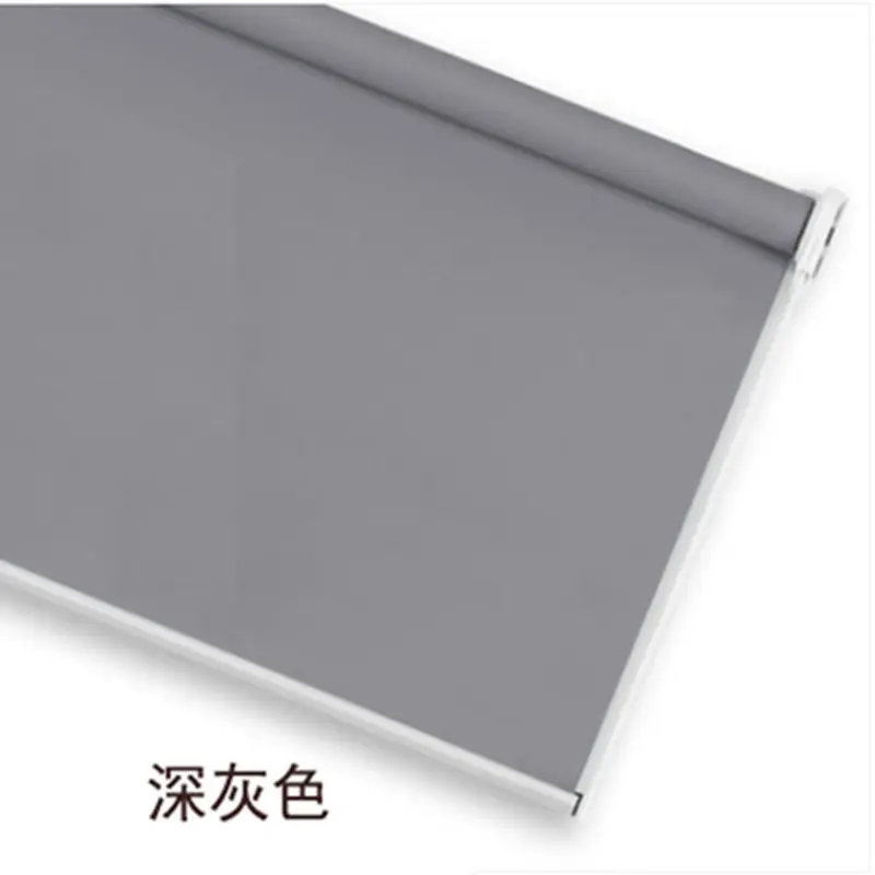 Новое поступление 100% плотные водонепроницаемые рулонные шторы на окна в простом