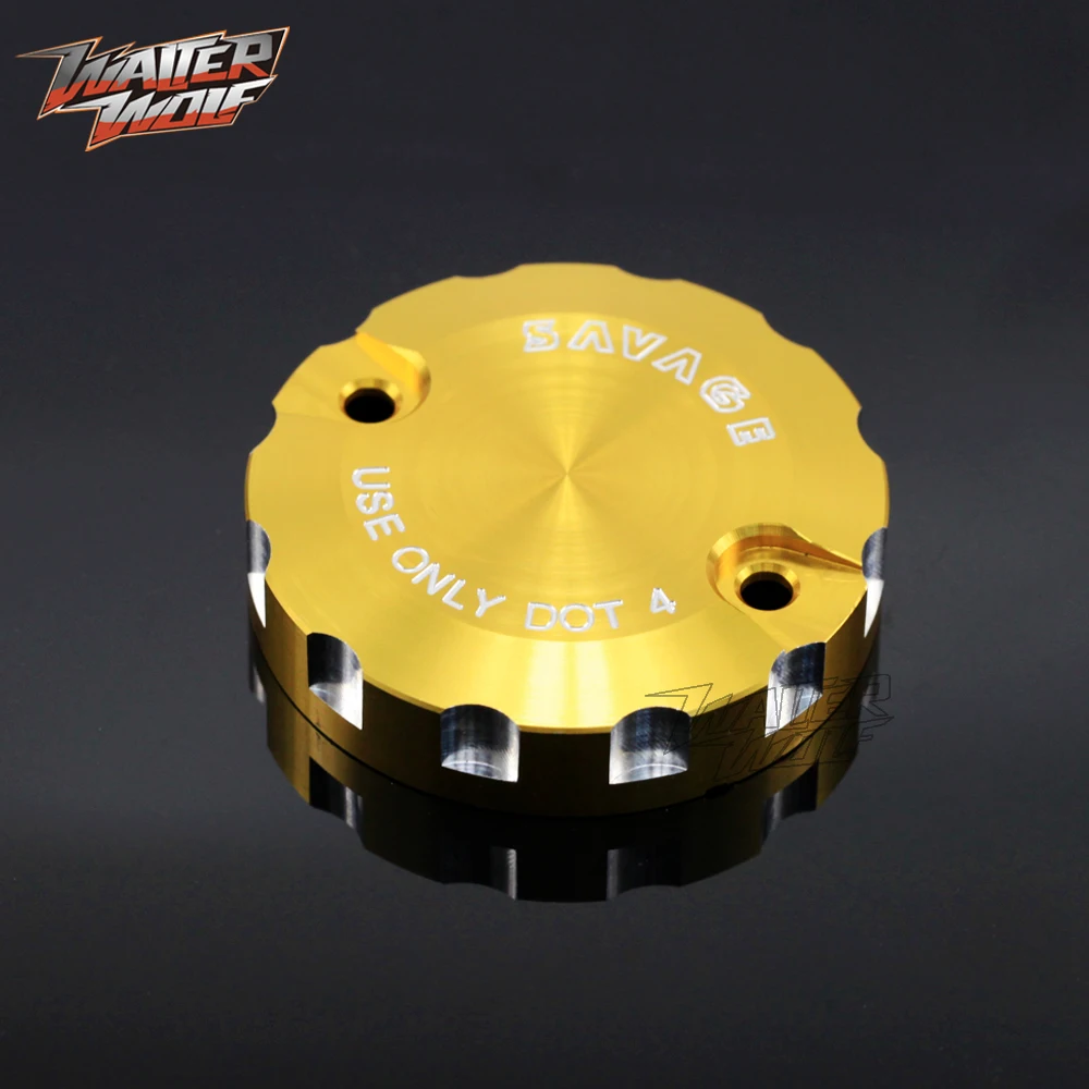 

CNC Front Brake Reservoir Cover For Aprilia Tuono V4 1100 RSV4 RR RF 2017-2020 2019 Motorcycle Accessories Orange Aluminum Cap