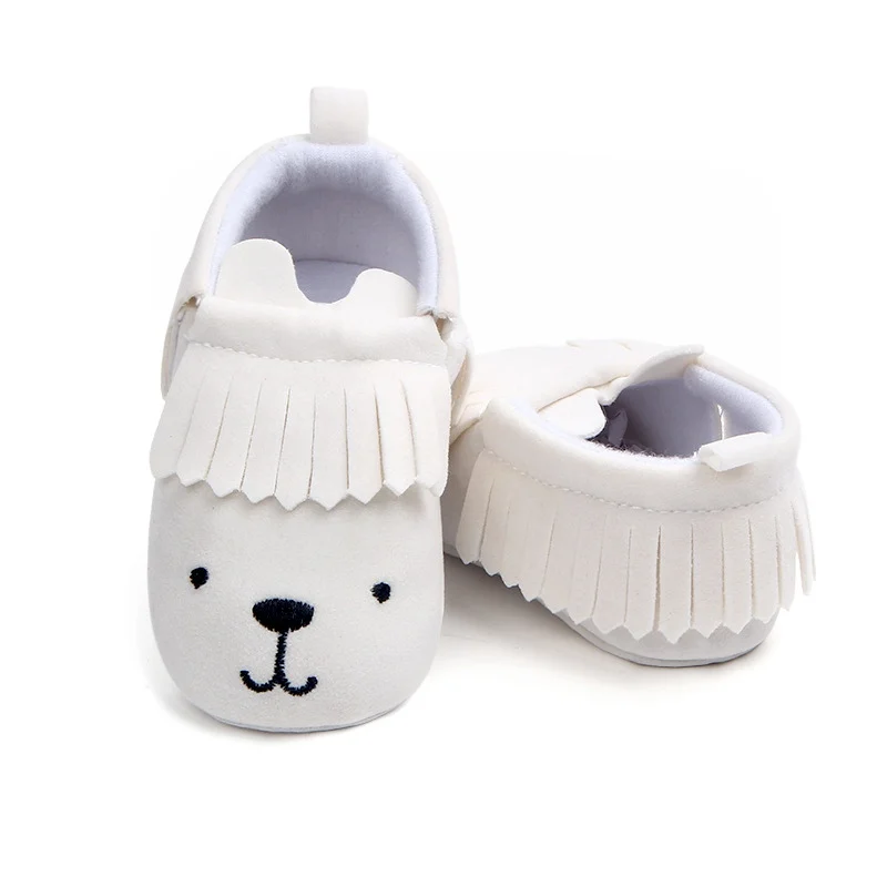 

2021 Newborn Baby Girls Boys Shoes First Walkers Spring Autumn Infant Moccasins PU Leather Cute Kids Toddler Soft Shoes
