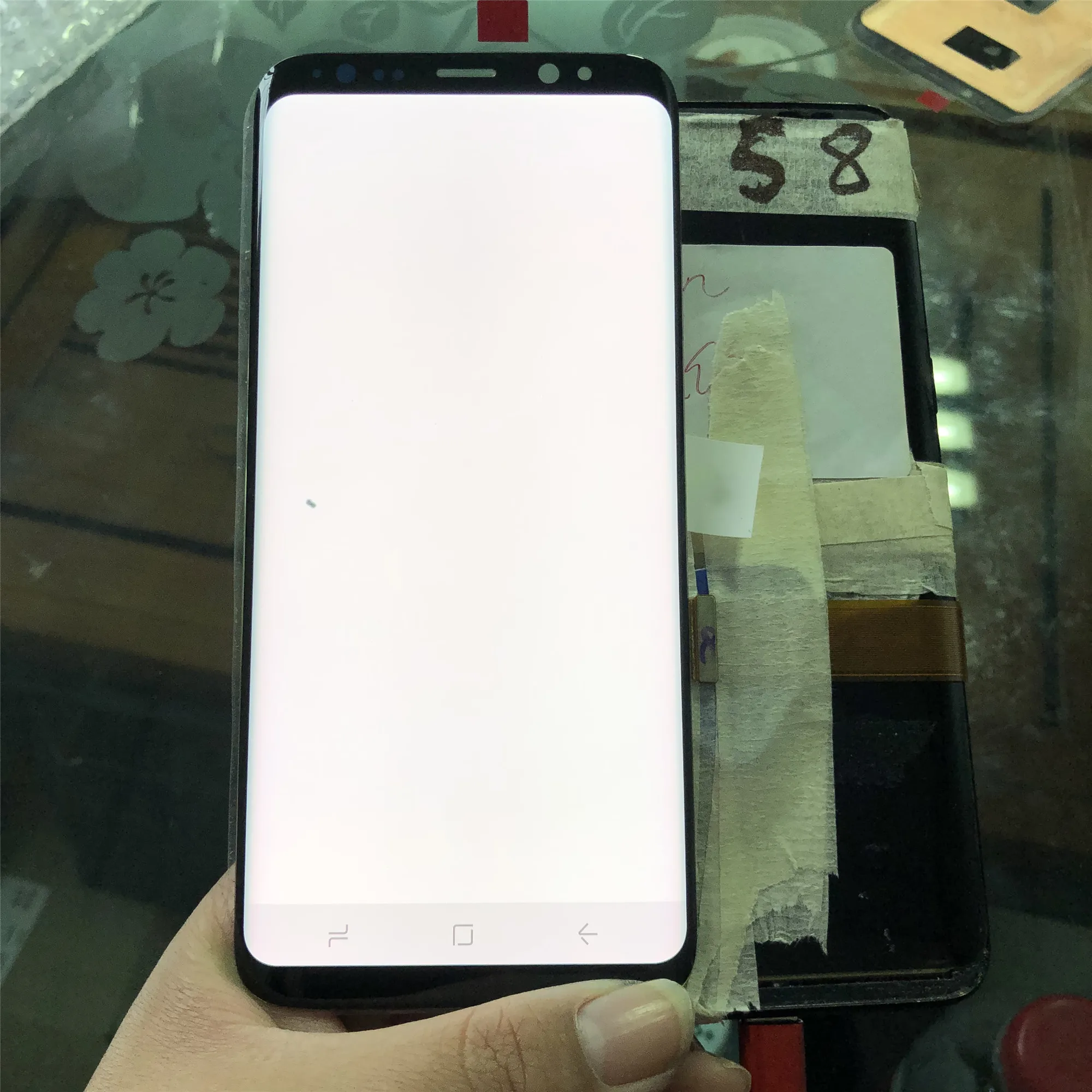 ЖК дисплей AMOLED для Samsung Galaxy S8 G950 G950F сенсорный экран с дигитайзером в сборе сменный
