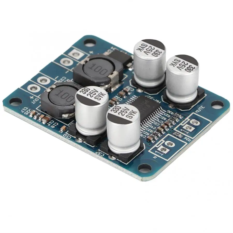 TPA3118 Mono Sound Channel Digital Power Amplifier Board Module Chip 1X60W 8~24VDC | Operational Chips