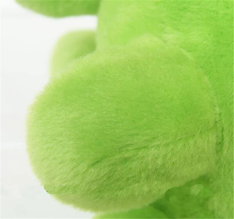 20 см Популярная игра мультфильм вырезать веревку Om Nom Frog Мягкие животные плюшевые