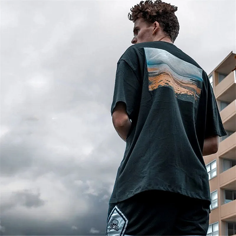 

2021 Essentials Print Men T Shirt O-neck High Quality Cotton T-shirt Man Woman Tees Tops Casual Hip Hop Streetwear Short Sleeve