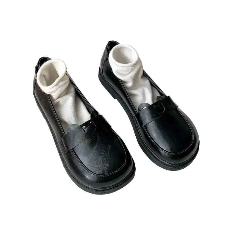 

Japan Lolita small leather shoes retro British college style leather shoes fashion all-match college style black women's shoes