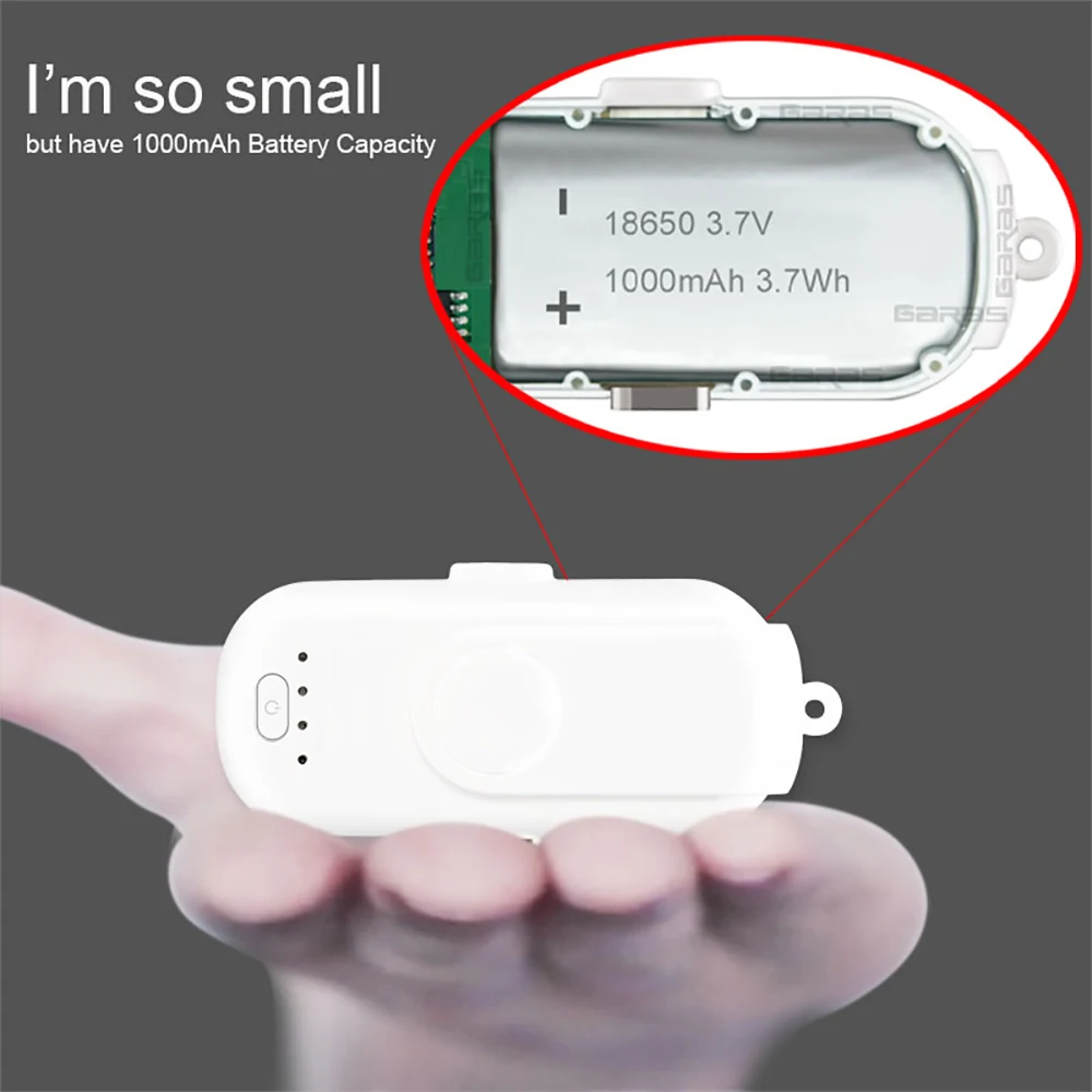 

New Portable Magnetic 4-in-1 Mobile Power Supply For iPhone Micro USB Type C Mini Magnet Charger Power Bank Dropshipping
