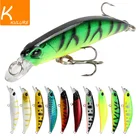 Медленно Тонущая рыболовная приманка в виде гольяна 65 мм, 4 г, искусственные бриллиантовые воблеры для ловли окуня и щуки, кренкбейт для ловли карпа