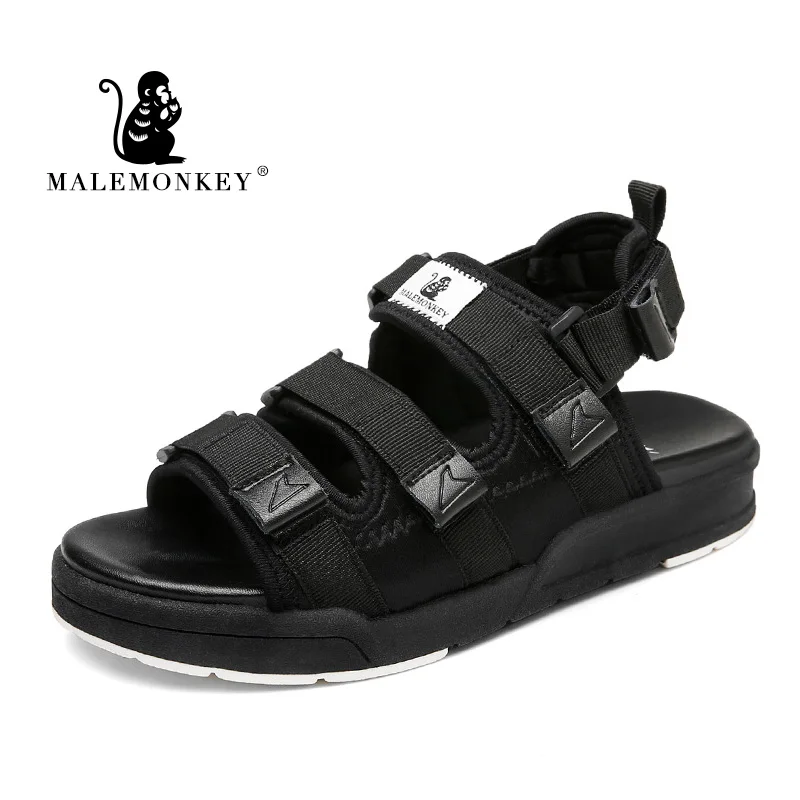 

Casual Sandals Women Flat Beach Shoes 2021 Summer Peep Toe Sandals Soft Sole Wholesale Sports Female Sandals Clearance Sale