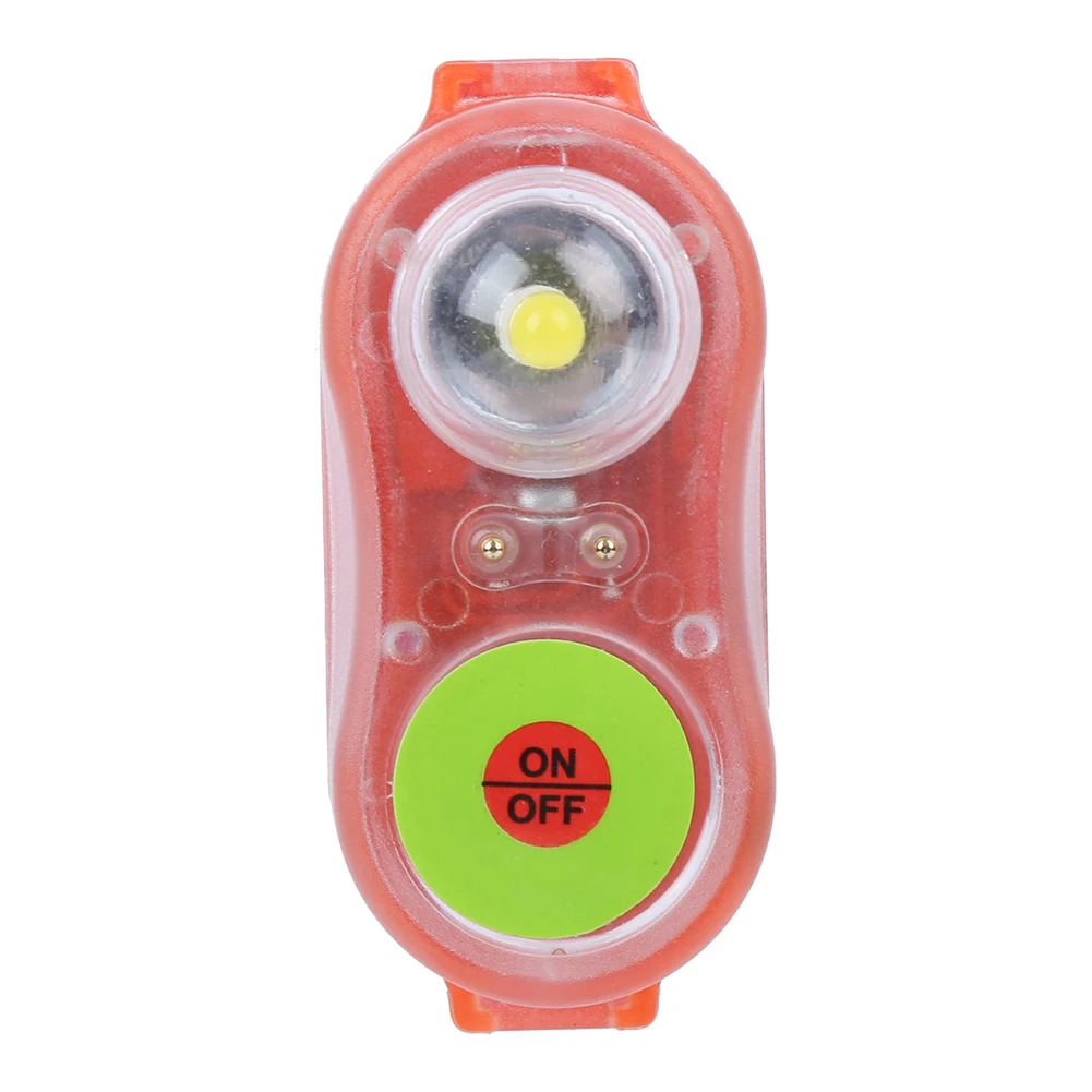 Life Jacket Light Lamp LED Lithium JHYD-I Seawater Self-Lighting Saving Flashlight Conspicuous Attract Lamp(Orange ) | Спорт и