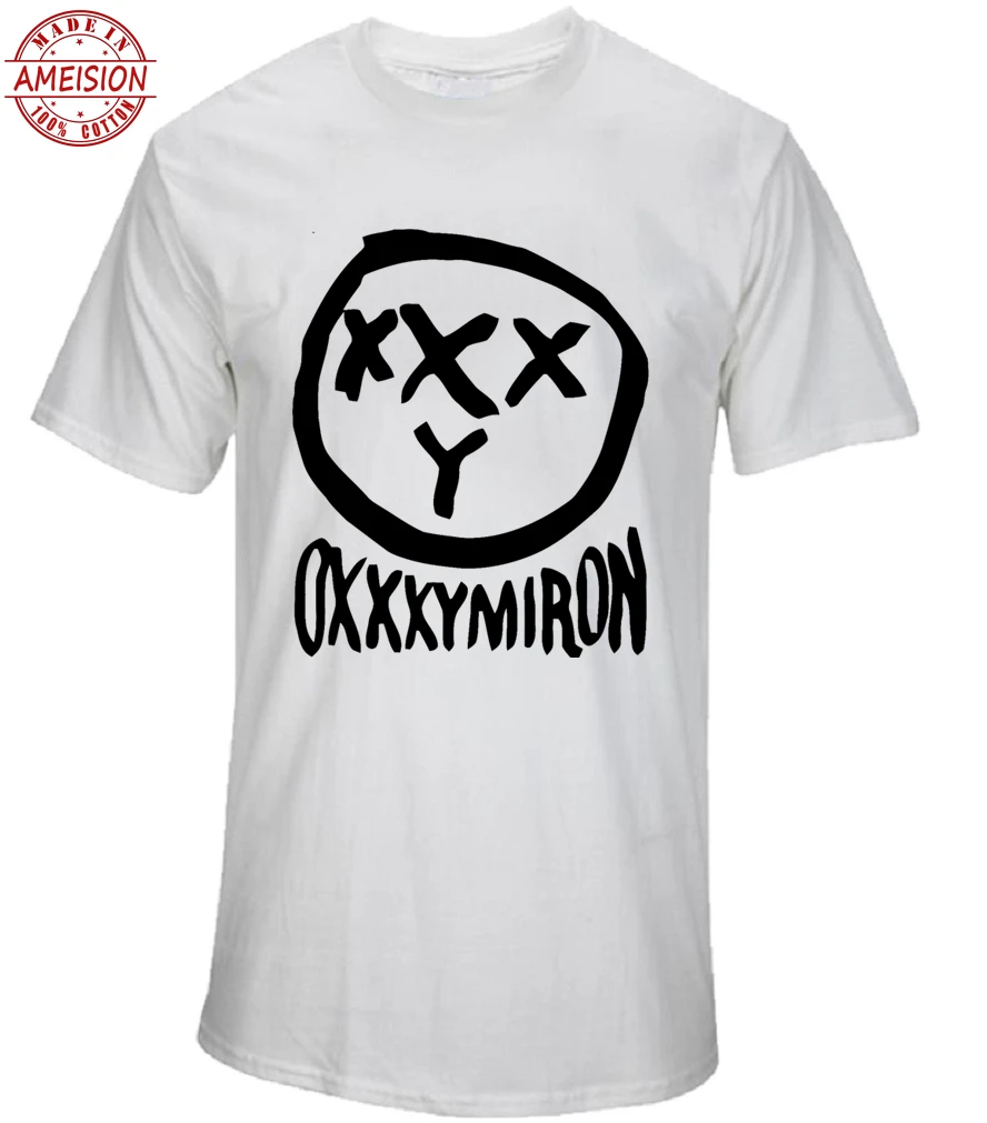 OXXXYMIRON Мужская футболка с принтом забавная Россия Рэпер Хип Хоп Группа Футболка