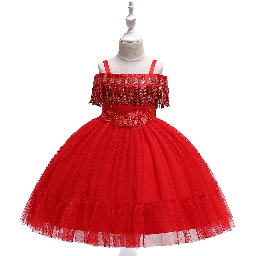 Vgiee Girls Dresses Kids Princess Dress for 3 To 8 Years Old Christmas Baby Little Girl Clothing CC854 | Детская одежда и обувь