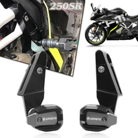 for cfmoto cf moto 250sr 250 sr 300sr 300 sr cnc frame sliders protector motorcycle accessories falling protection