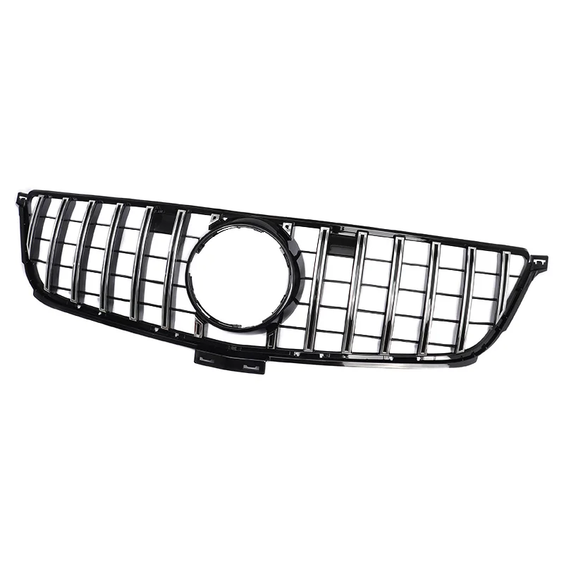 Решетка MagicKit для MERCEDES W166 ML Class 2012 2015 GT R panamerica Look Chrome Black|Гоночные решетки| |