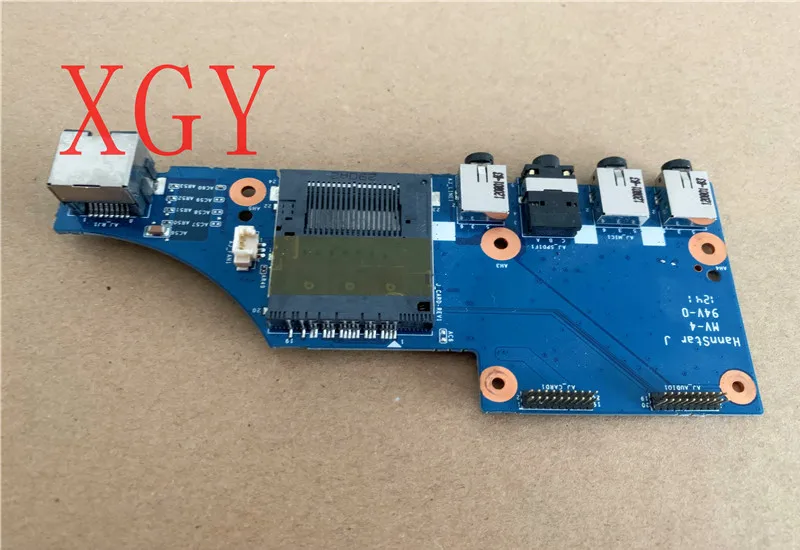 For Clevo P370EM 6-71-P37E8-D03 network card small board audio small board SD small board fully tested