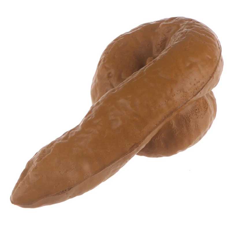 

1pcs Gag-Funny Joke Tricky Toys Mischief Turd Gag Gift Realistic Shits Poop Fake Turd Classic Shit Funny Toys
