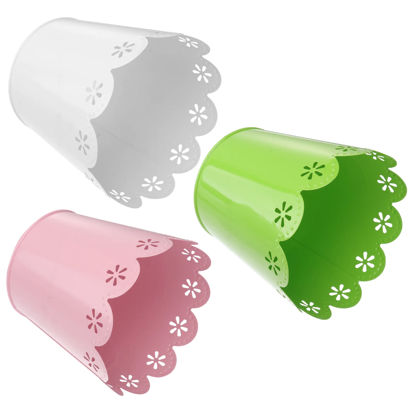 

3Pcs Gardening Succulent Plant Flowerpot Decorative Iron Succulents Planter