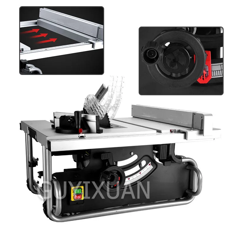 10 дюймовая Настольная пила для деревообработки маленькая Механическая цепная