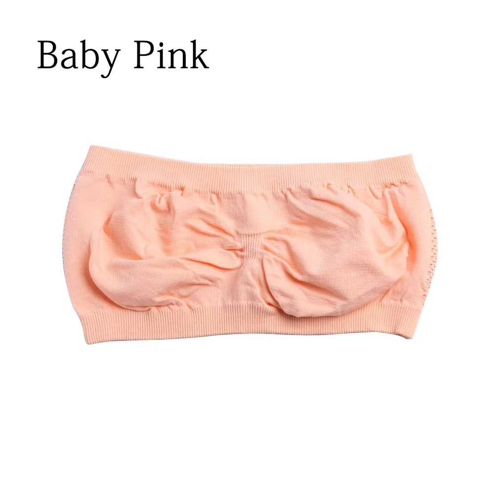 Baby Pink 1 шт. стиль; пикантные женские туфли без бретелек бюстгальтер Bandeau бюстгальтер Топ/Удлиненный топ бикини бюстгальтер Женская одежда Аксессуары для одежды - Цвет: Baby Pink