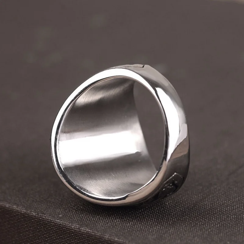 

Vintage American Soldiers Eagle Totem Ring for Men Metal Crystal Inlaid Rings Bohemian Male Ring Gifts Accessories 2021 Jewelry