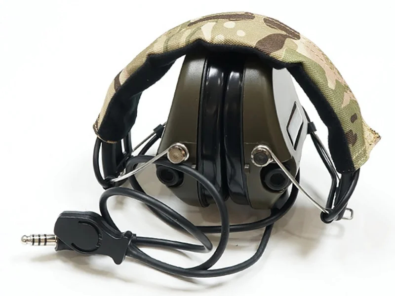Наушники Z военные тактические с шумоподавлением гарнитура в стиле милитари для
