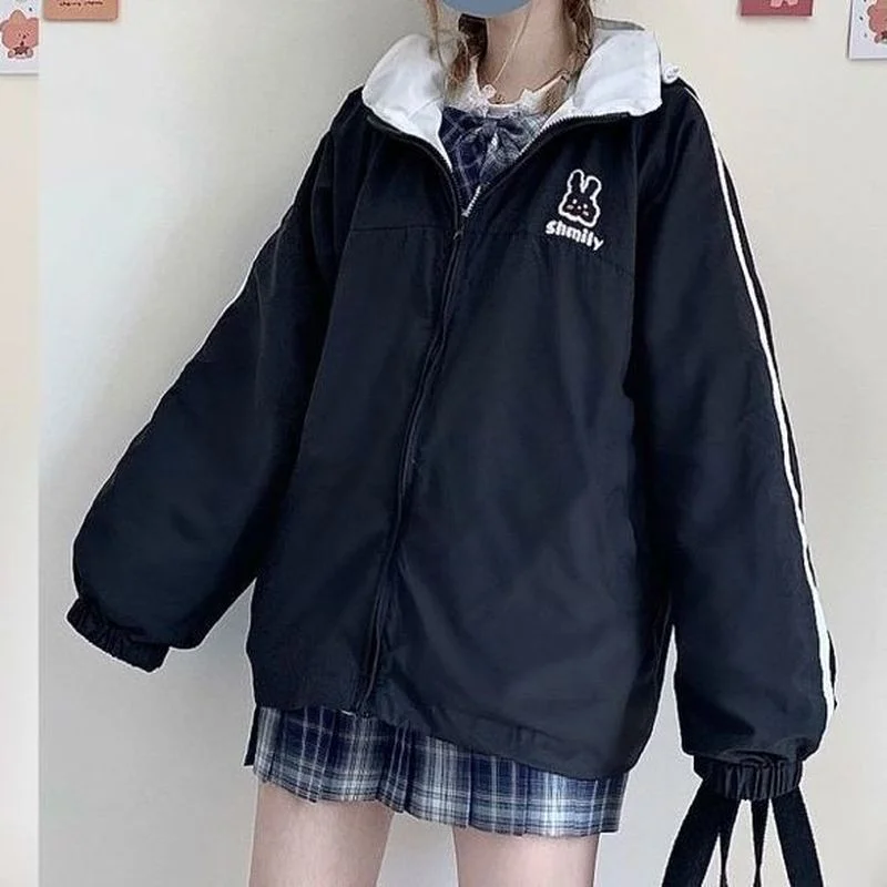 Униформа Jk бейсбольная универсальная свободная милая ветровка для учеников