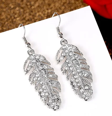 

YVV76 925 pure silver love lady Earrings lovers Earrings