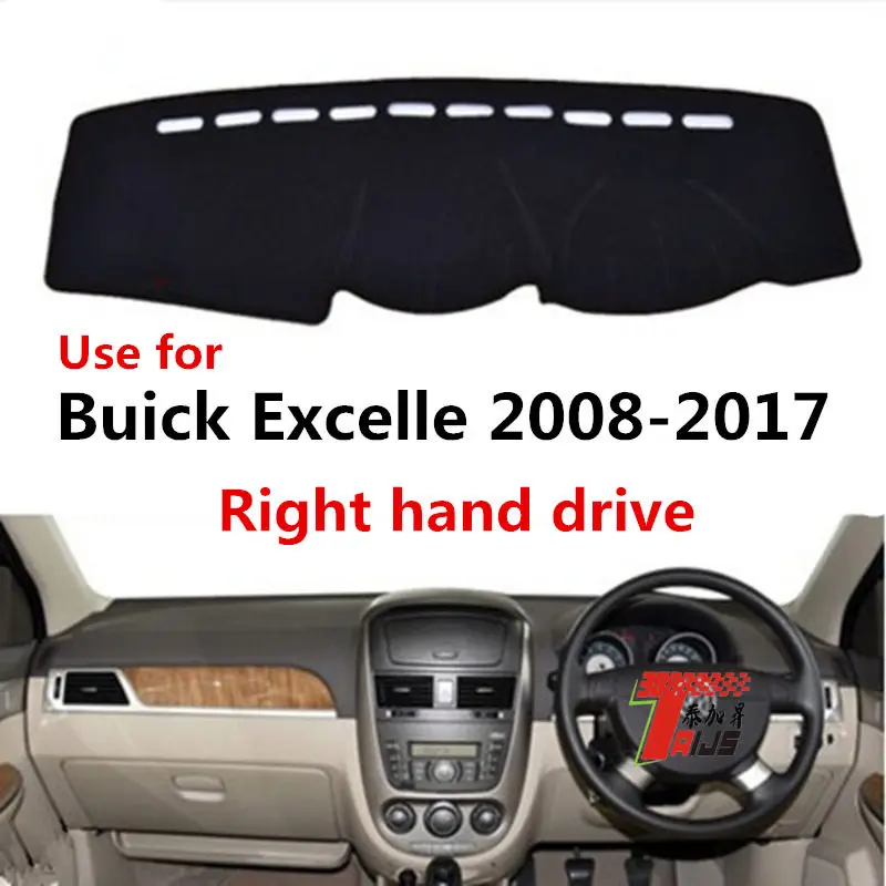 

TAIJS Factory Classic Polyester Fibre Car Dashboard Cover For Buick Excelle 2008 2009 10 11 12 13 14 15 16 2017 Right hand drive