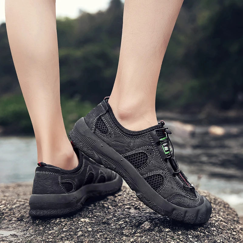 

Men Shoes 2021 spring Autumn New Style mesh oxfords Trend Versatile Casual Shoes England Korean-style Outdoor Zapatos Hombre