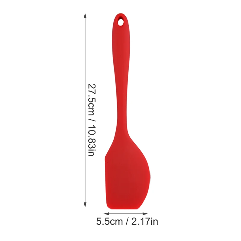 Larger Spatulas 2 MOSEKO антипригарная силиконовая лопаточка термостойкая суповая ложка-кисточка щипцы специальная кухонная лопатка кухонные инструменты посуда - Цвет: Larger Spatulas 2