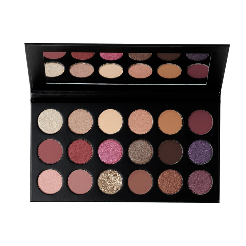 

CX Eye Shadow Plate 18 Colors 18T Earth Color Daily Retro Matte Pearlescent