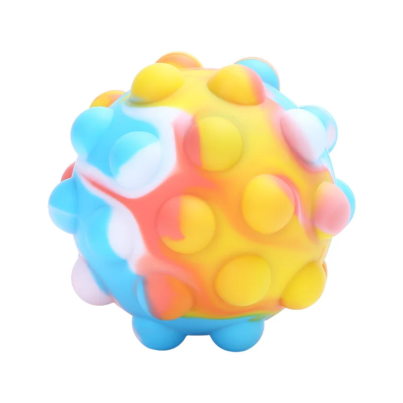 

Rainbow Bubble Pops Kids Fidget Toys Sensory Autisim Special Need Its Anti-stress Stress Relief Squishy Simple Dimple Fidget Toy