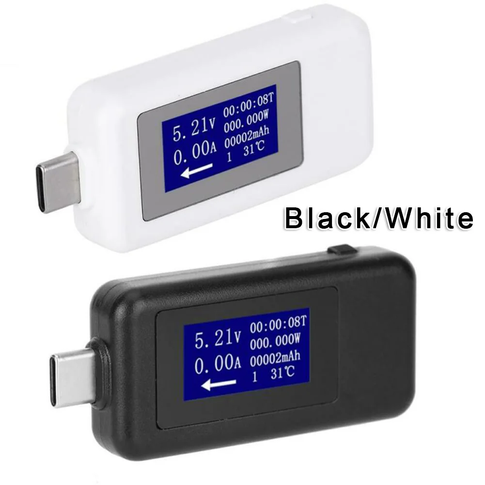 

USB Tester C-Power Type-C USB Tester Digital Multimeter Voltage Current