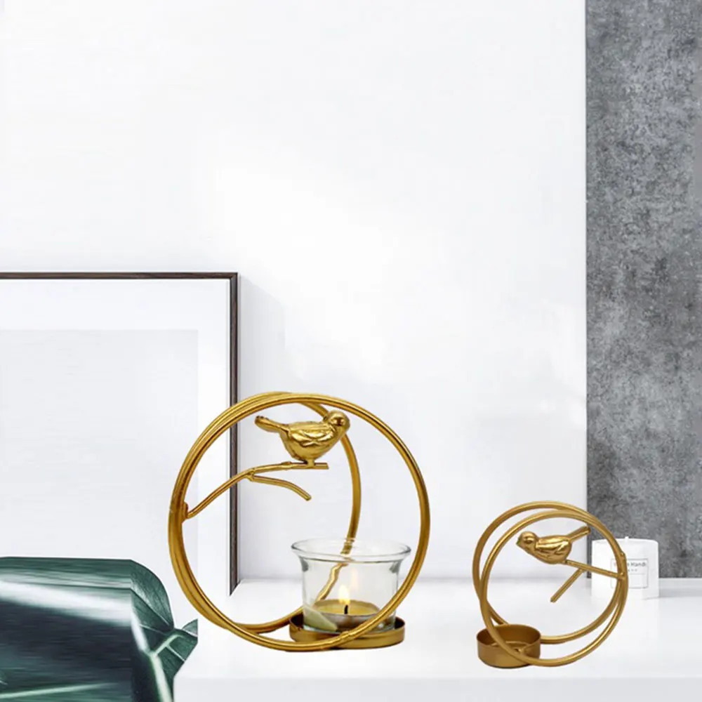 Новый геометрический Железный Подсвечник настенный подсвечник орнамент бра