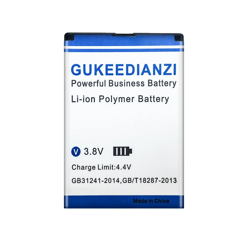 4200mAh GUKEEDIANZI Battery For Nokia E52 E55 E63 E71 E72 E73 N810 N97 E90 E95 6790 6760 6650 BP 4L Big Power Bateria | Мобильные