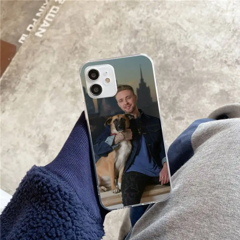

Singer Egor Kreed Phone Case For iphone 5s 6 7 8 11 12 plus xsmax xr pro mini se Transparent Cover Fundas Coque