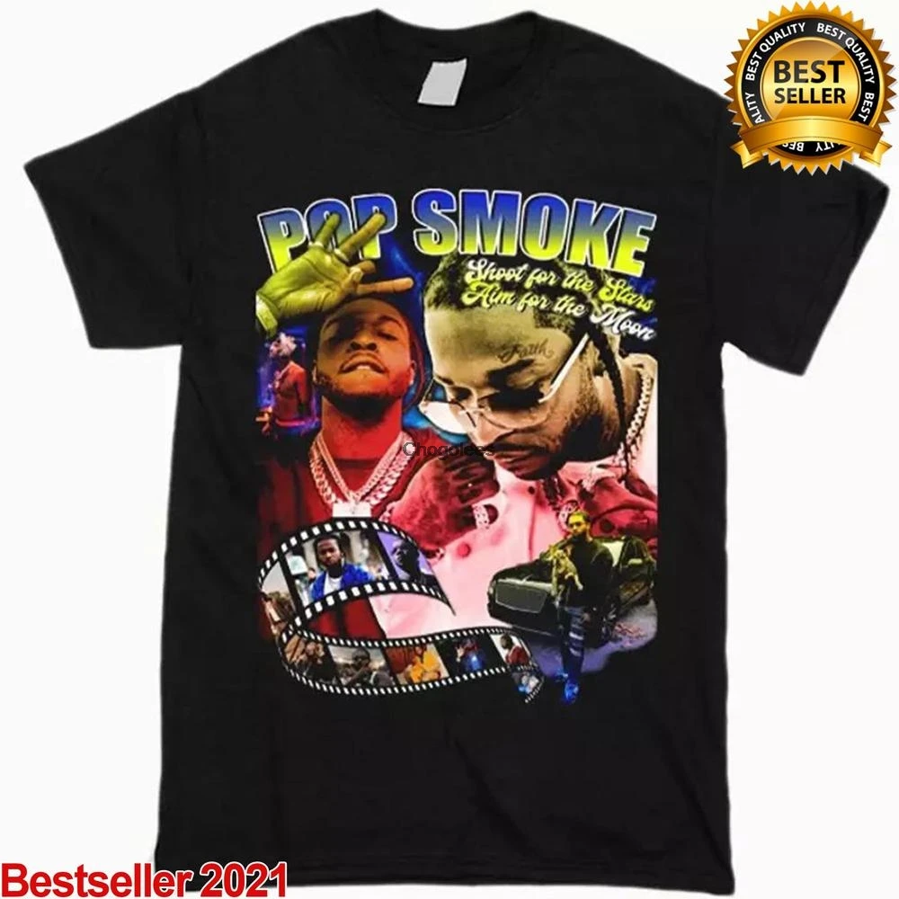 

Pop Smoke Graphic Shirt Rapper Shirt Hip hop ShirtT Shirt Vintage Shirt Shirt For ManWoman Fan Shirt