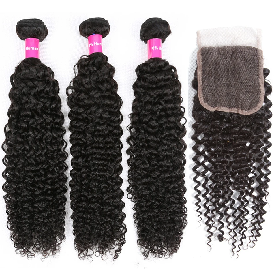 Малазийские вьющиеся человеческие волосы 3 пряди с застежкой 100% неповрежденные