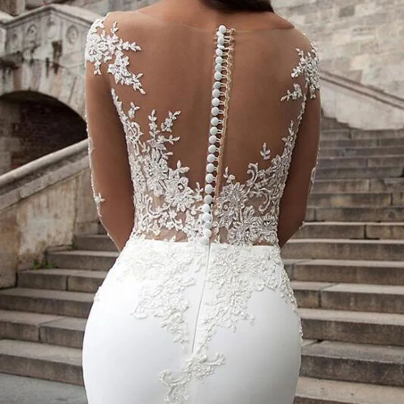 

BAZIIINGAAA Simple Wedding Dress Lace Little Beading Strapless Dress Luxury WeddingGowns Bridal Can Be Washed Bride Dresses