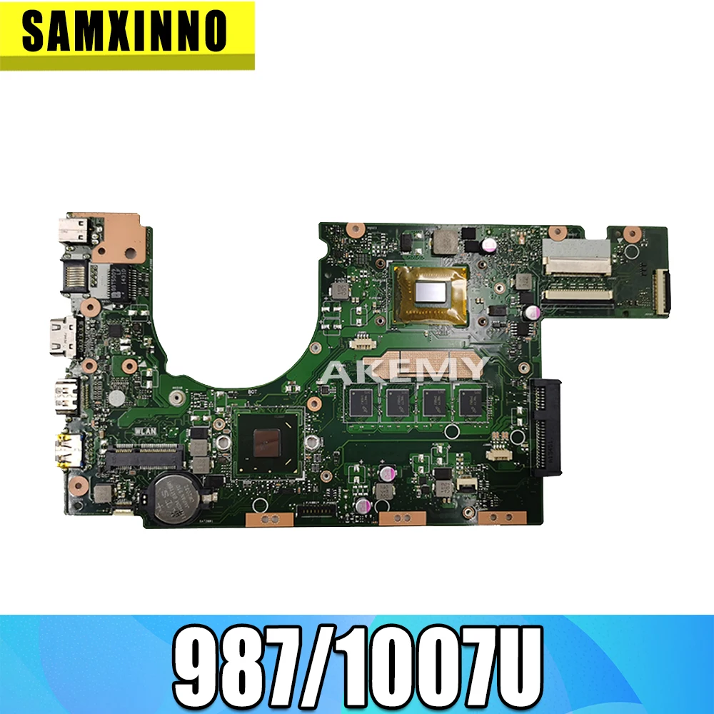 Новая материнская плата S300CA для Asus S300C VivoBook ноутбука 987/1007U REV2.0 4G RAM|Материнские