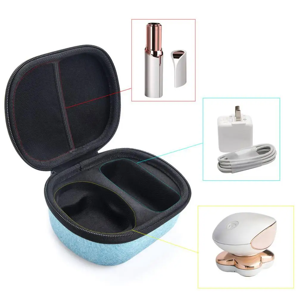 Переносной жесткий чехол EVA дорожный органайзер для женщин сумка удаления волос