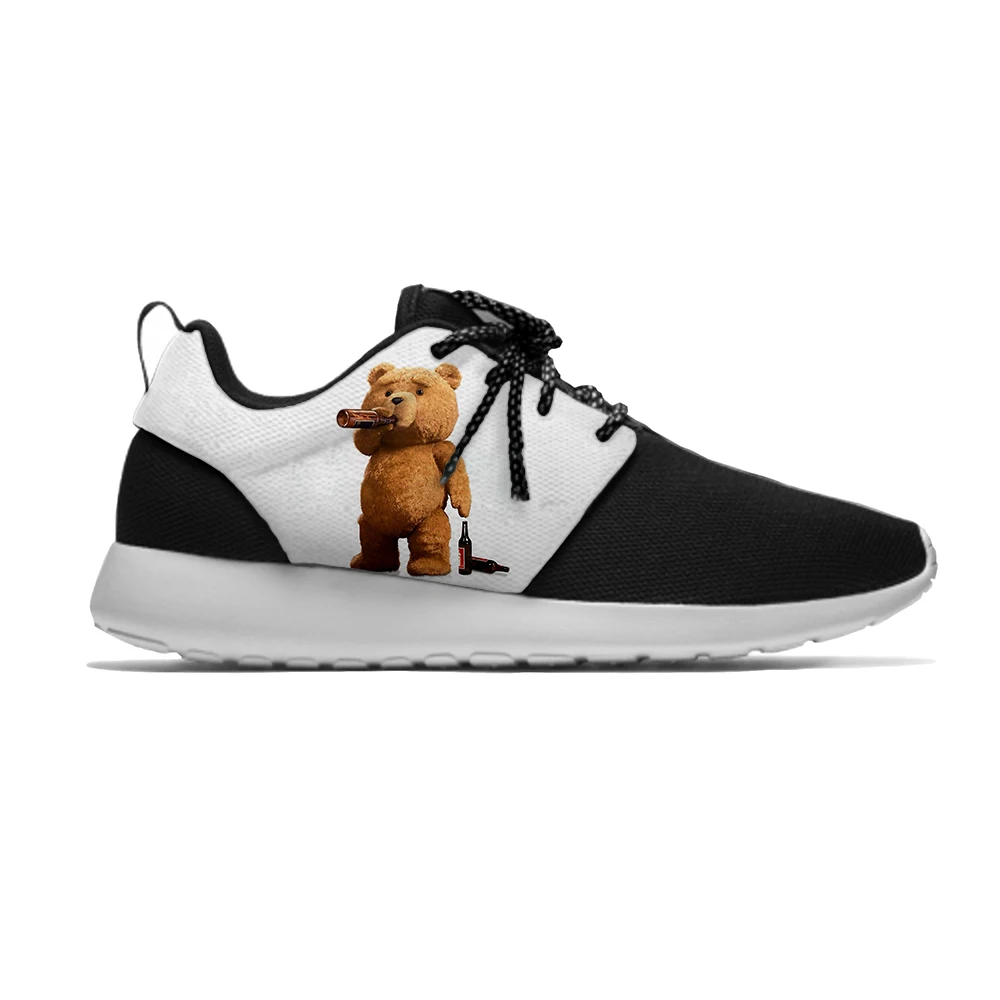 

Ted Bear Movie Cartoon Funny Humor Fashion Classic Sport Running Shoes Casual Breathable Lightweight 3D Print Men Women Sneakers