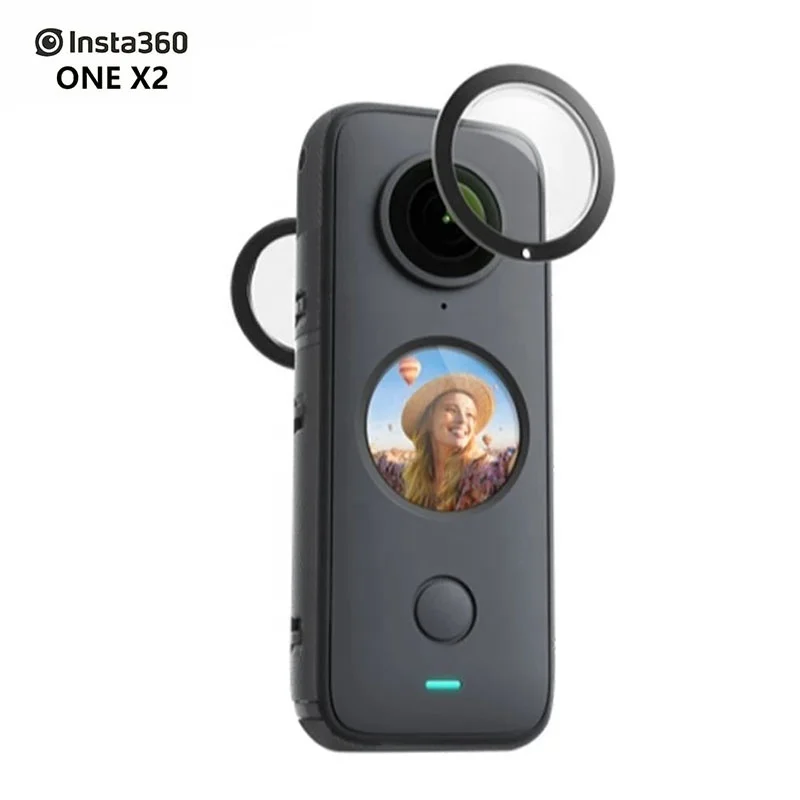 للبيع كاميرا تصوير سيلفي صغيرة عالية الدقة مع مايكروفون واي فاي مقاوم للماء 4K 360